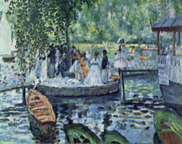 Pierre-Auguste Renoir La Grenouillere Germany oil painting art